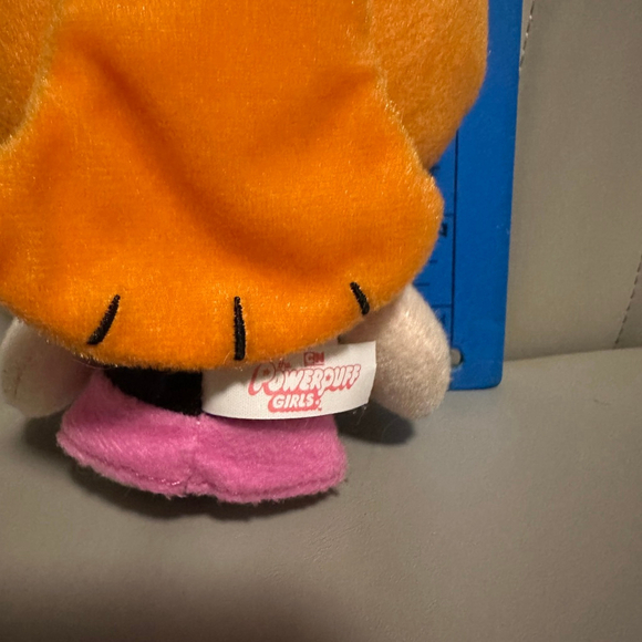 Powerpuff Girls Blossom Plush Toy Small Pink Black 8 inches Cartoon Network - Picture 4 of 4